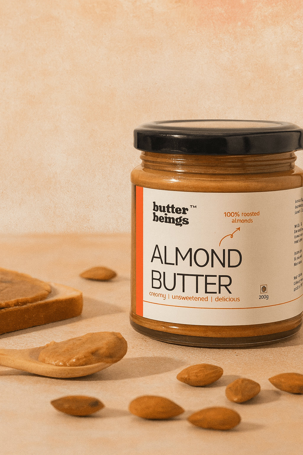 almond_butter - butter_beings - 200g - 500g Need more ? Contact support